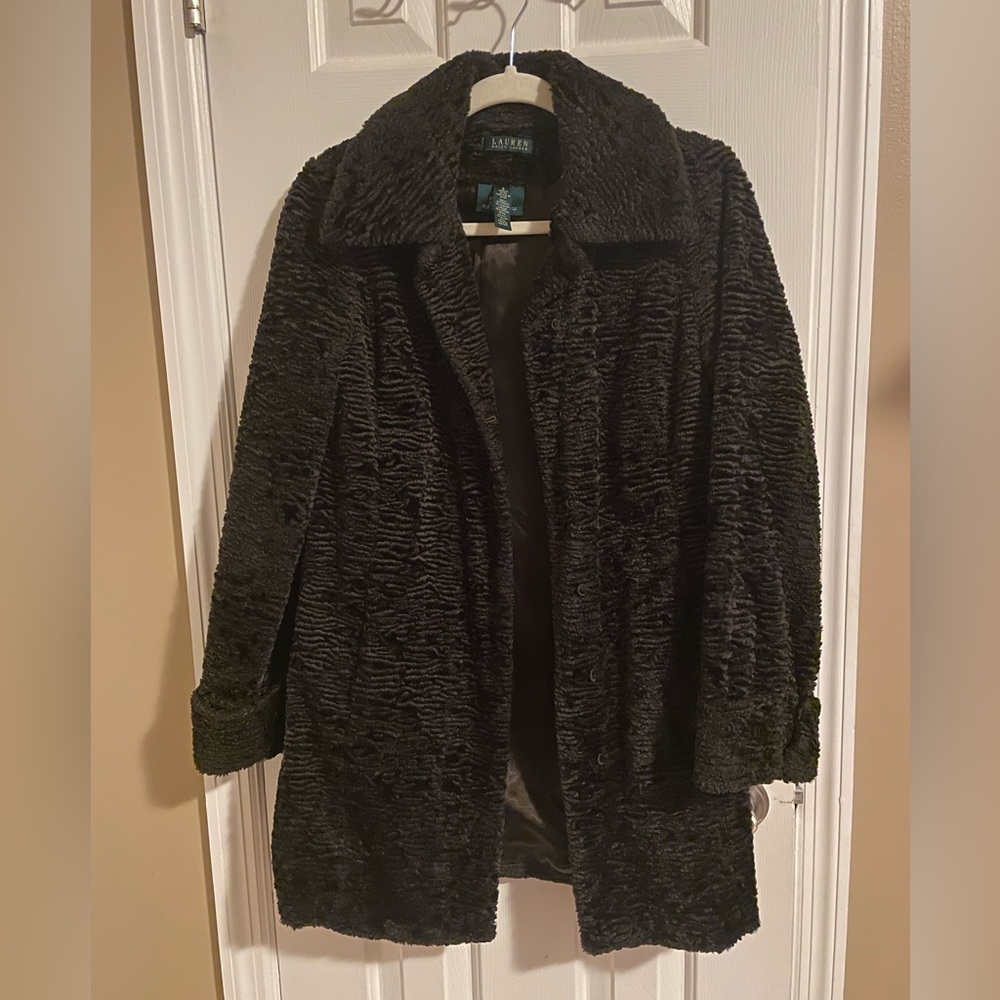 Brown Ralph Lauren women's coat